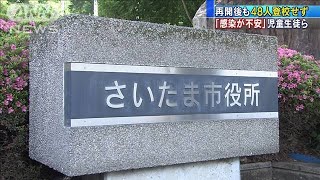 感染不安・・・再開後も児童ら48人登校せず　さいたま市(20/08/05)
