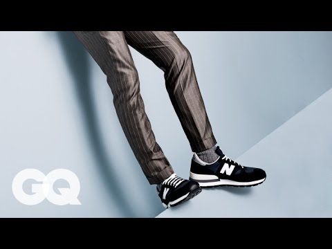 How to Wear Sneakers with a Suit – Style and How-to | GQ