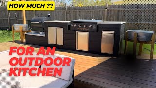 Outdoor kitchen cost??