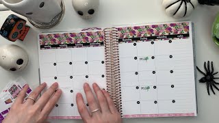 OCTOBER MONTHLY BUDGET SETUP