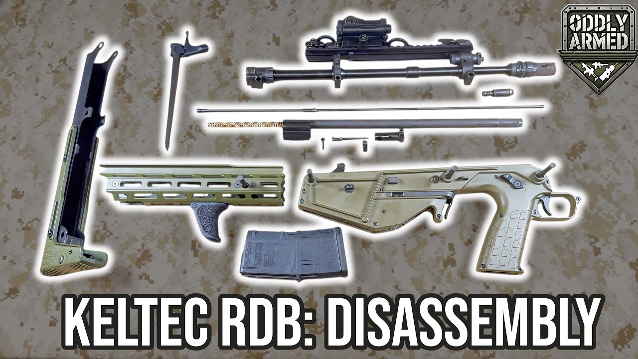 KelTec RDB Defender: Disassembly - YouTube