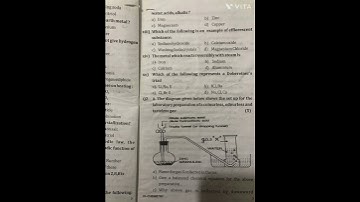 ICSE class-9th/Chemistry/first term question paper22-23