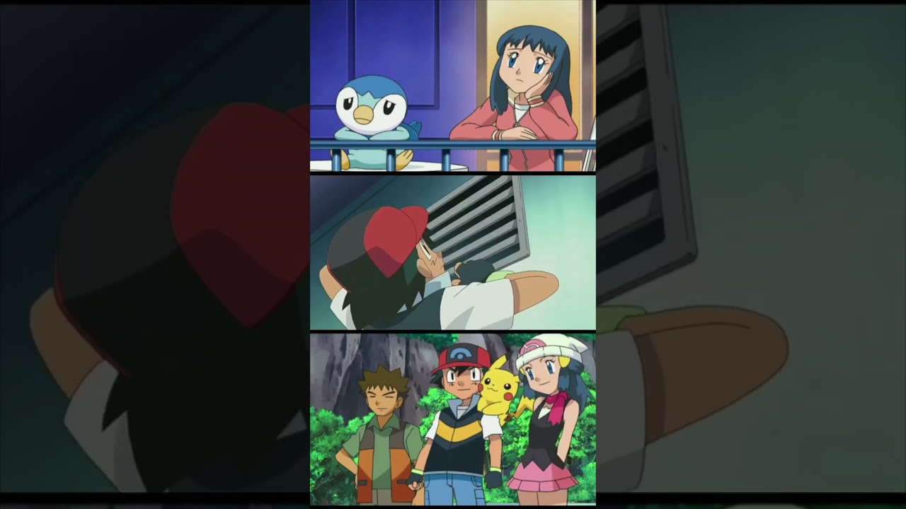 pokemon uncensored -ash & dawn love moment 🤙 