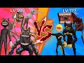 Team Siren Head Vs Siren Head Level Up Boss Vs Human Hulk 14 With Bendy 
