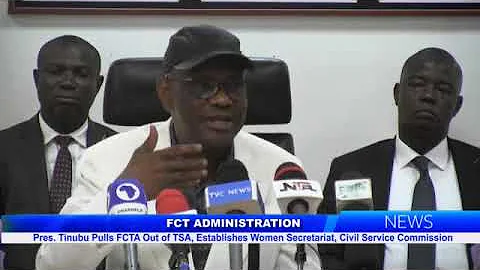 President Bola Tinubu pulls FCTA out of the single treasury account... Wike