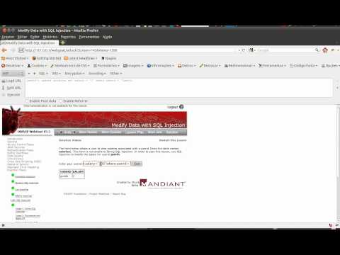 7  Modify Data with SQL Injection