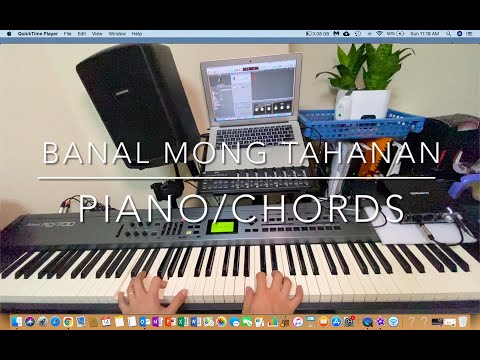 BANAL MONG TAHANAN Piano/Chords