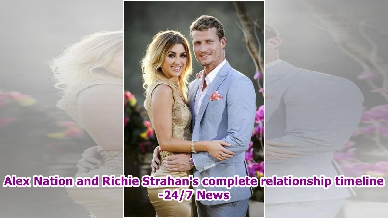 Alex Nation and Richie Strahan's complete relationship timeline -24/7 News