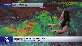 Tropical Depression 2 packing 35 mph winds, expected to become Bertha
