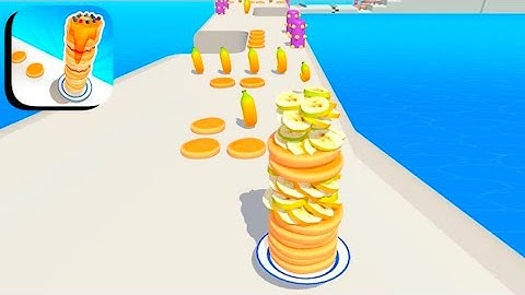 Pancake Run All Levels Gameplay Android iOS #2