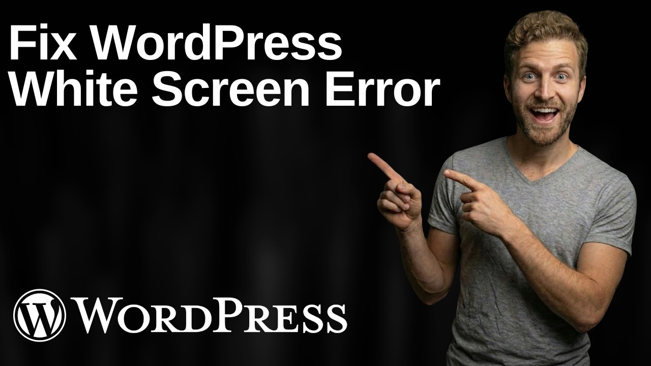 Fix WordPress White Screen Error (2026 Easy Guide)