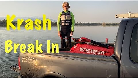 Krash Predator Break In Process - America Style!