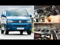 Volkswagen T5 AXE 2.5 - ремонт ГБЦ и тандемного насоса - (Repair on V.W. Cylinder Heads)