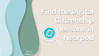 Nearpod--   add a lesson from the District Library