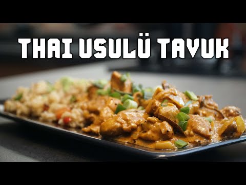Thai Usulü Tavuk 🥢🍛 🥥 (Körili ve Hindistan Cevizi Sütlü)
