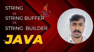 Difference between string vs string buffer vs string builder in java