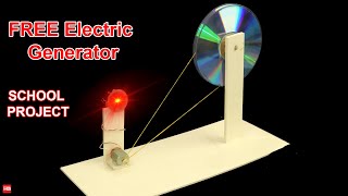Amazing Generator || How to Make Generator || Generator Science Project