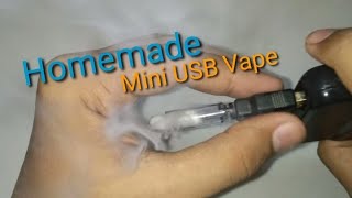 Vape USB mini DIY, tidak memerlukan baterai