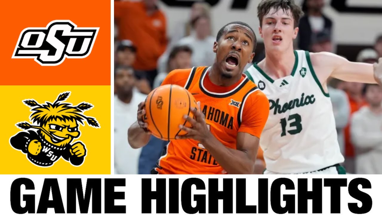 Oklahoma State vs Wichita State | Men's Basketball Championship | College Basketball Highlights