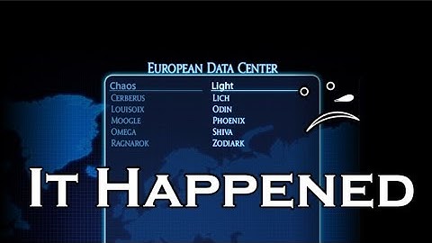 FFXIV: The EU Data Center Split