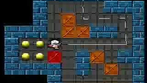 Soukoban level -13 solution