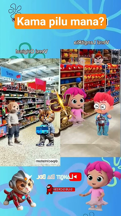 Boneka Untukmu 🥰🥰 | Versi LangitRia dan Original #shortsfeed​ #comedy​