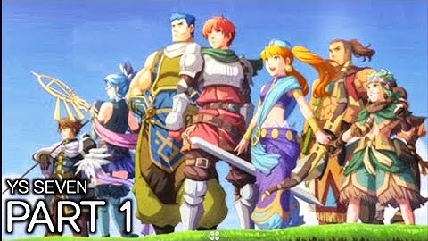 PLAYING YS SEVEN I PSP EMULATOR I VISITING ALTARO!!! PART #01
