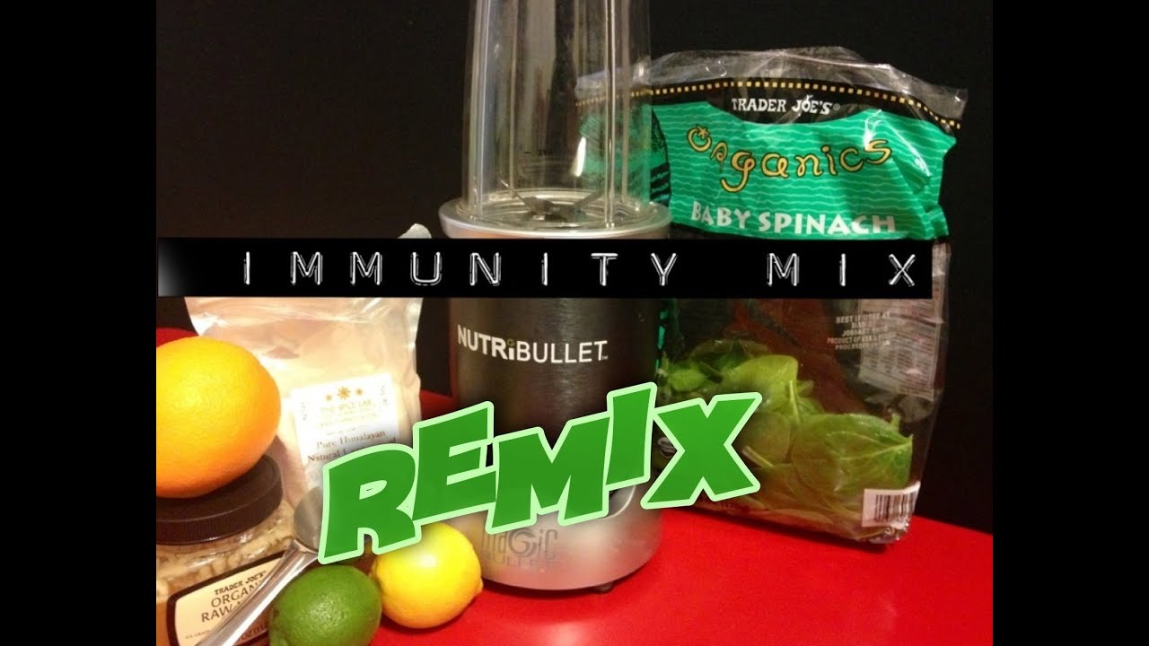 "Immunity Mix Remix" Nutriblast Recipe.