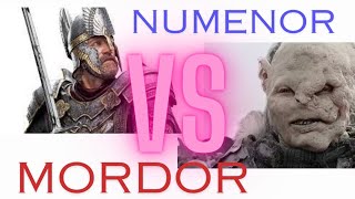 Middle Earth SBG 500pt Battle Report: Numenor vs Mordor