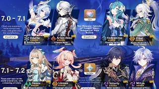 NEW UPDATE! 7.1-7.2 CHARACTER BANNERS REVEALED! ZIBAI, VODYANITSA, LINNEA & RERUN'S– Genshin Impact NEW UPDATE! 7.1-7.2 CHARACTER BANNERS REVEALED! ZIBAI, VODYANITSA, LINNEA & RERUN'S– Genshin Impact