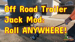 Turn your Trailer Jack into an Offroad and Trailer Dolly Combo