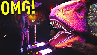 The BEST Blacklight Mini Golf Course We've Ever Played!