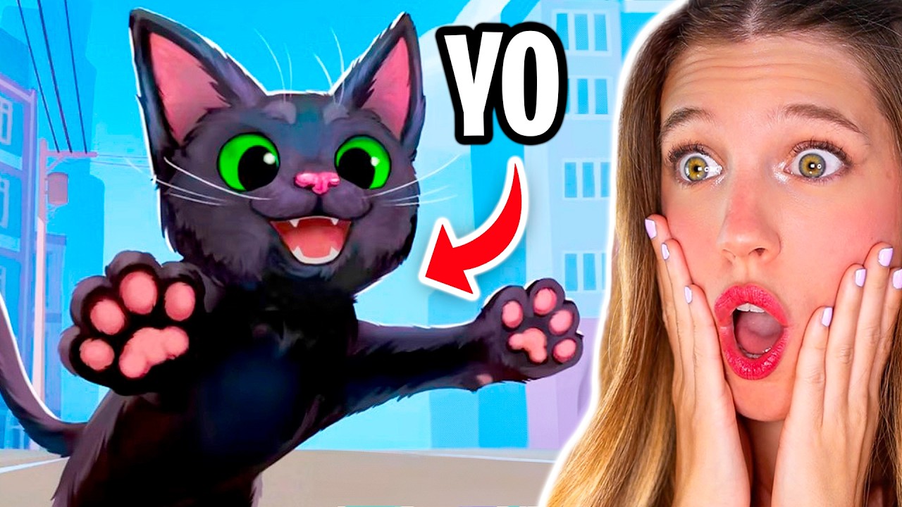SOY UN GATO PERDIDO 🙀 (Simulador de vida real en Little Kitty, Big City)