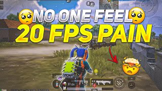 No One Feel 20 Fps Pain 🥺🚀 Monster Player  • Bgmi MONTAGE • Low End Device Boom Baam💥