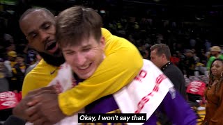 Best of Austin Reaves Mic'd Up - Lakers vs Blazers