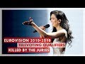 Eurovision 2010-2018 - TOP26 Televoting Qualifiers killed by the Juries!