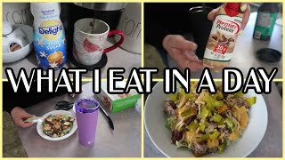 WHAT I EAT IN A DAY - MY STARTING POINT