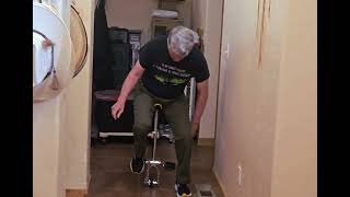 Riding a Tiny Unicycle!