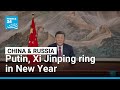Putin Xi Jinping Ring In New Year FRANCE 24 English Putin Xi Jinping Ring In New Year FRANCE 24 English