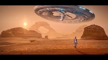 The red planet Mars (4K video UHD)