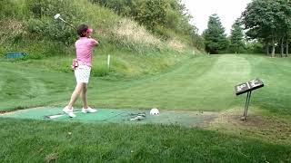 ポコ＆ペコ　イン　花夢里パークゴルフ場　　ロブショット