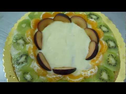 Ricetta dolci: Torta di Frutta - Come Decorare il Pan di Spagna : Video
