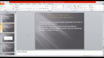 Physical connection with the routers in computer network