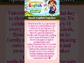 VALENTINE'S DAY | Let’s Practice English Together | Speak With Me Slowly