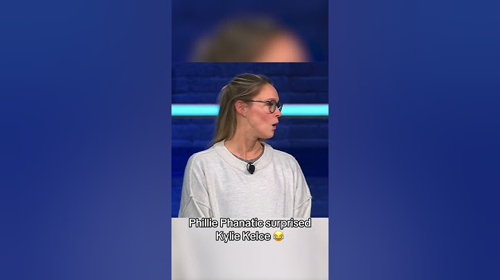 Kylie Kelce got a surprise 🤣