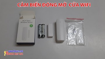 Thiết bị an ninh cảm biến đóng mở cửa WIFI | www.keyvn.net