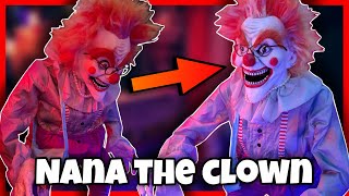 UNBOXING NANA THE FACE PINCHING CLOWN ANIMATRONIC! (Halloween Costumes.com)🤡