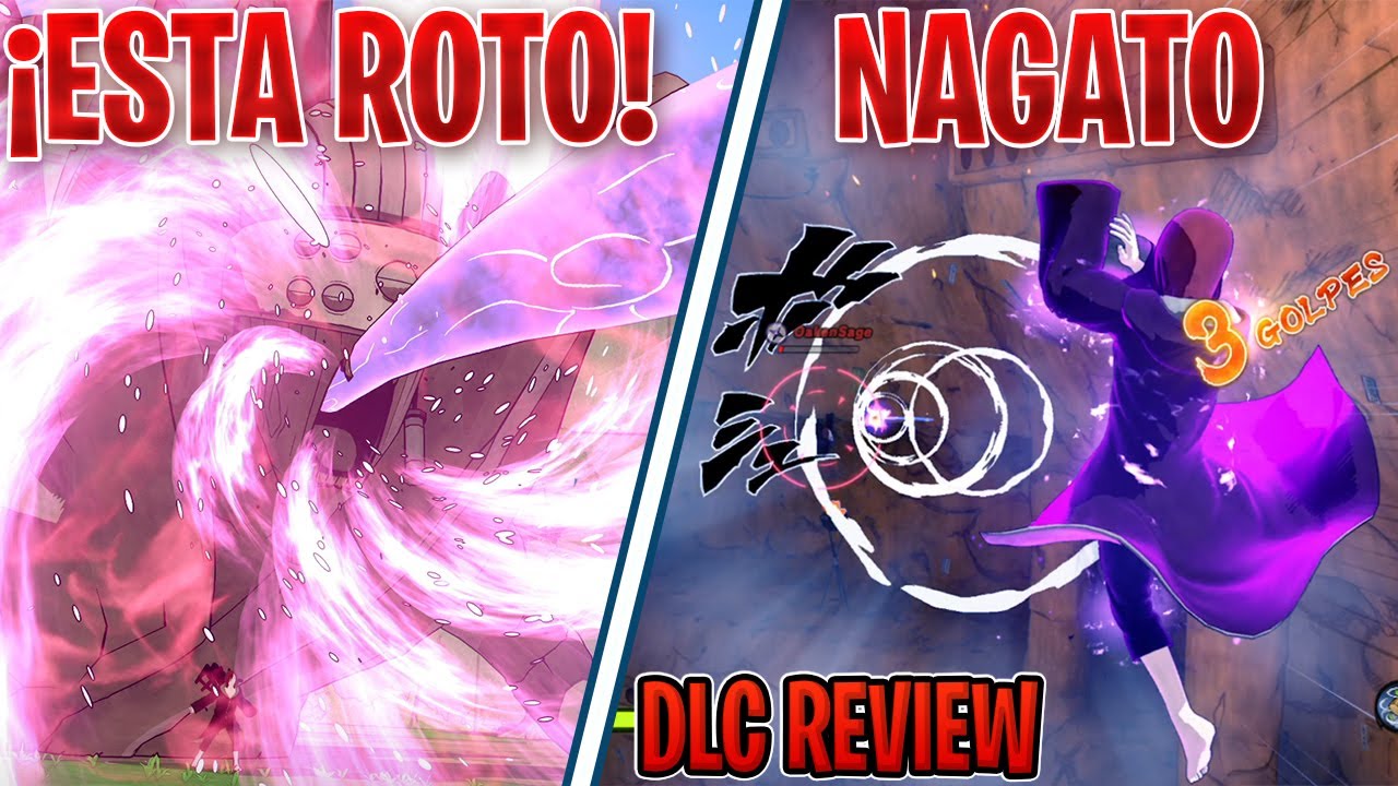 NAGATO DLC REVIEW EN ESPA OL NARUTO SHINOBI STRIKER YouTube