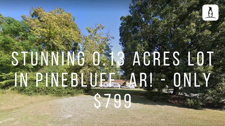 A stunning 0.13 acres lot in Pinebluff, AR! - Only $799