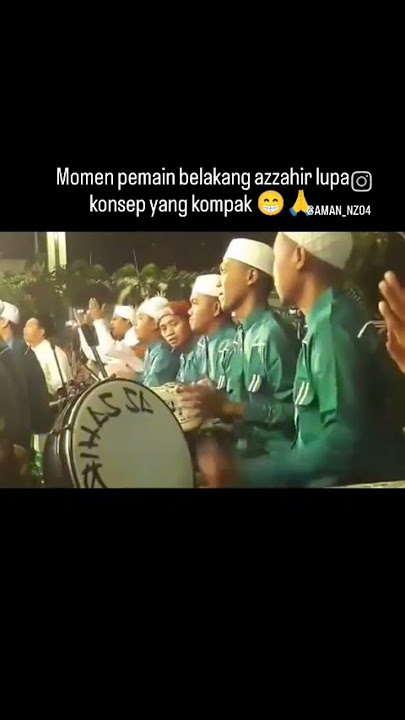 Pentingnya saling suport #azzahir #sholawat #zahirmania